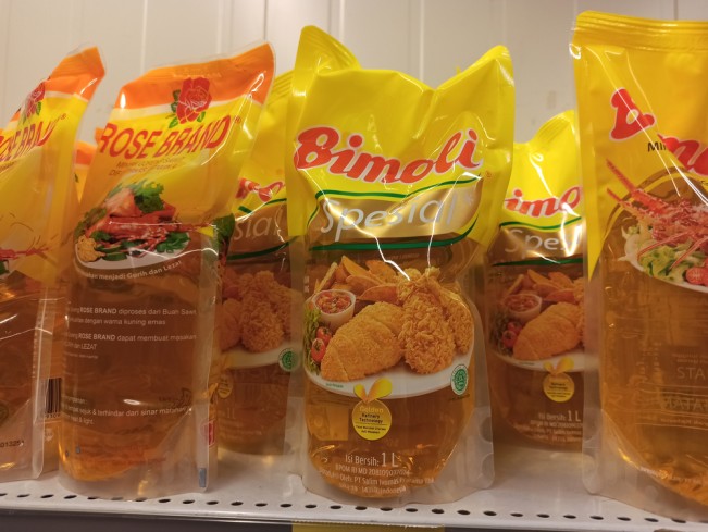 Minyak Goreng Bimoli. (allofresh)